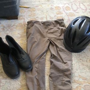 EUC Equestrian bundle for teen or woman! Pants, boots and helmet!